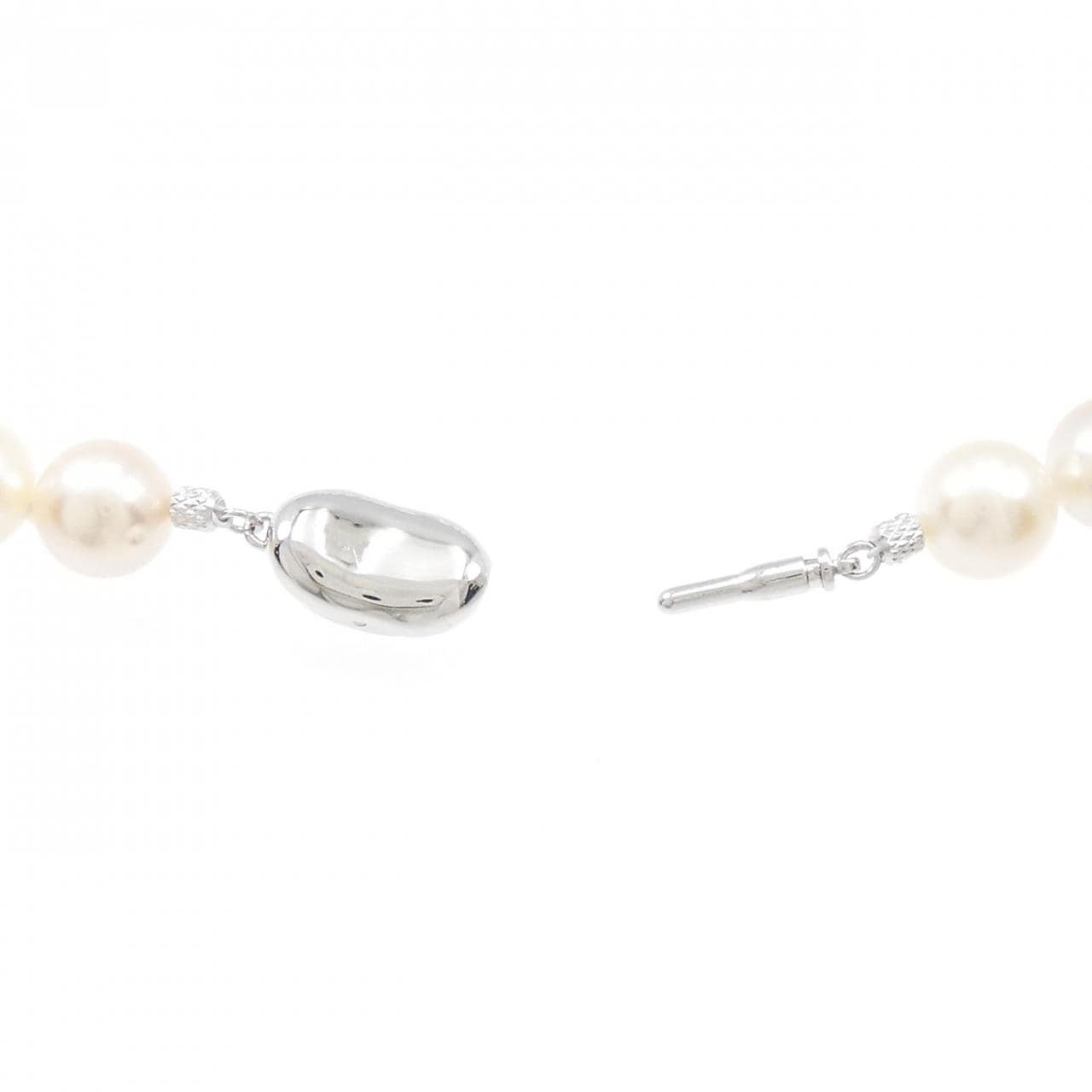 Akoya pearl necklace 9.5-10mm earrings set