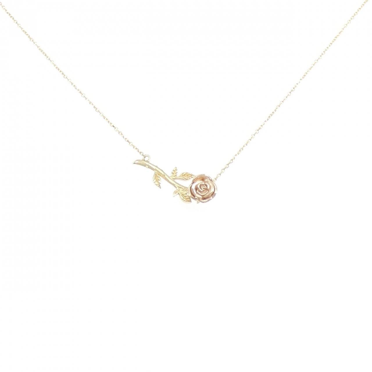 アヴァランチ ローズ K10YG/K10PG ネックレス