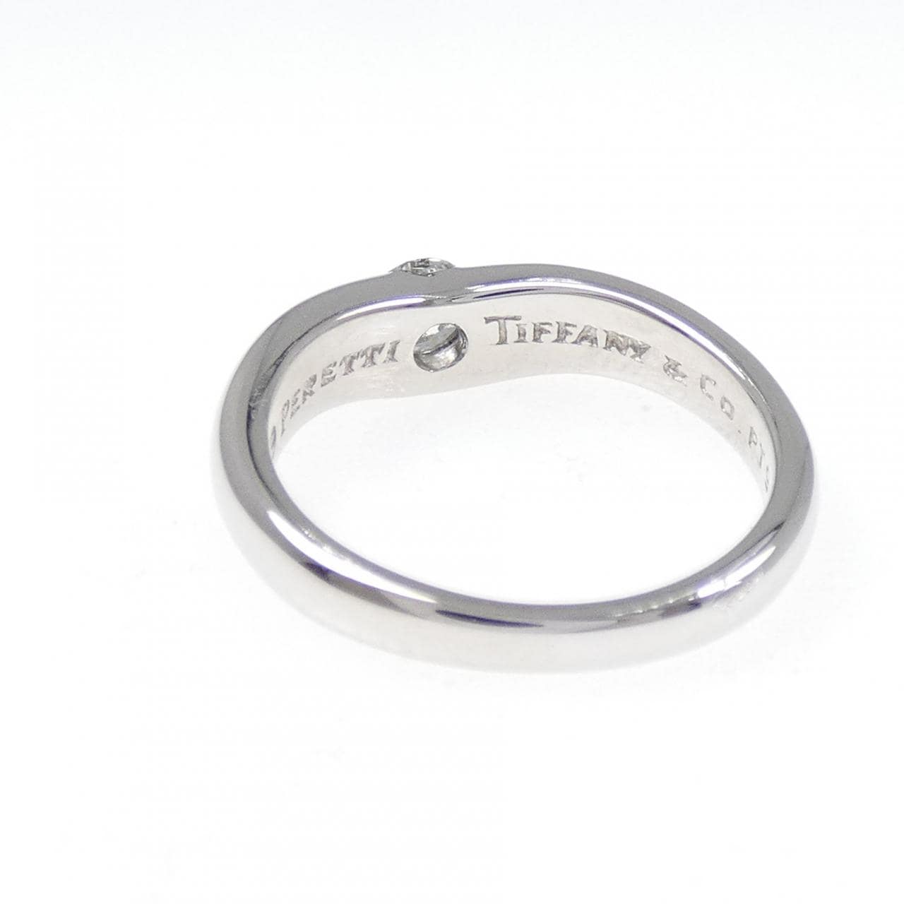 ティファニー カーブド リング
