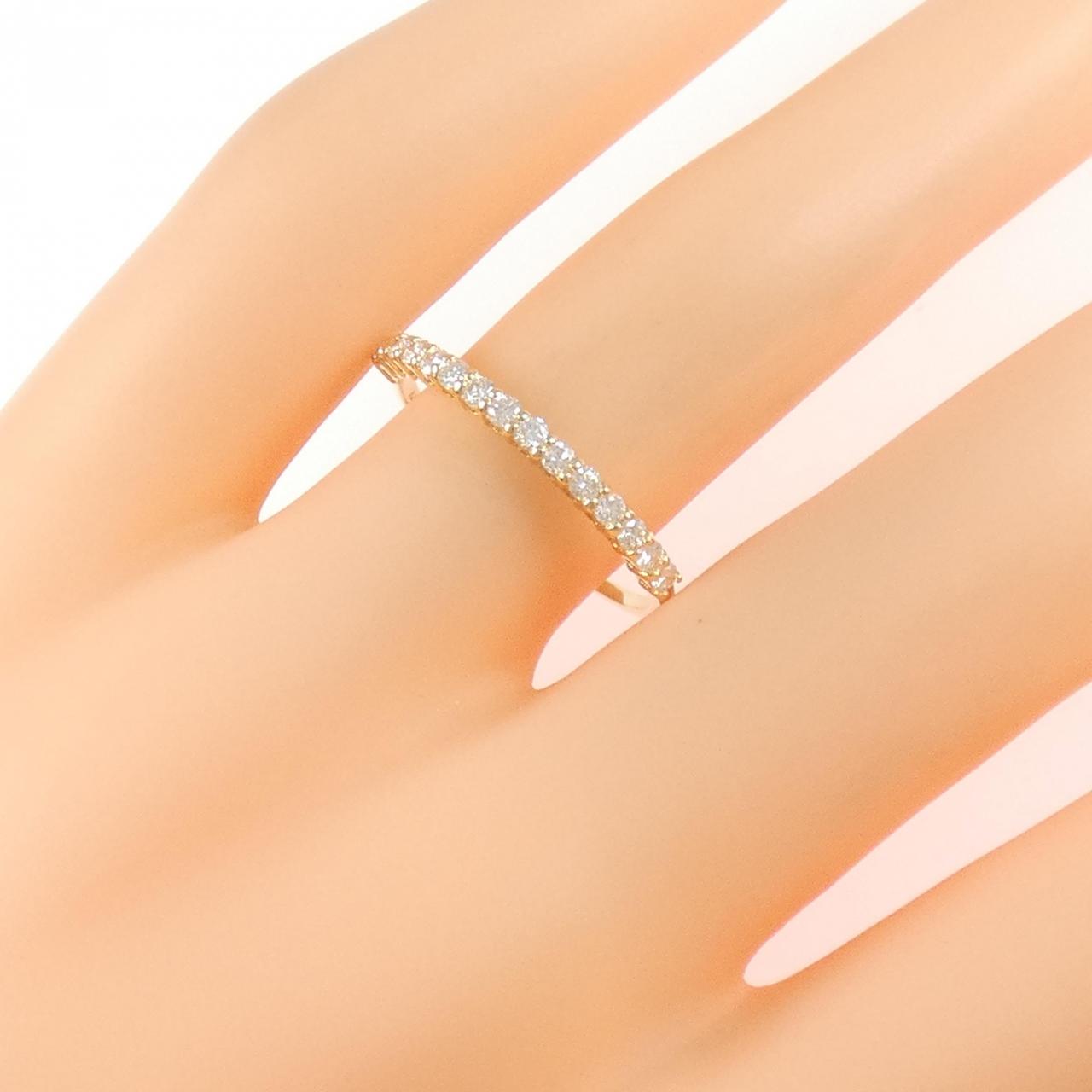 【リメイク】K18YG ダイヤモンド リング 0.30CT