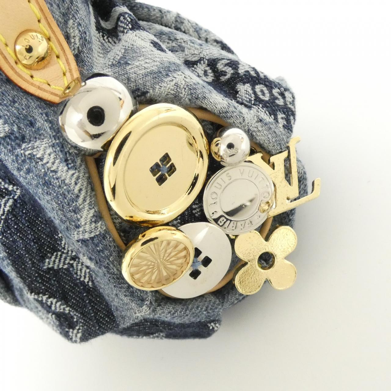 ルイヴィトン モノグラム デニム レイエ ミニ プリーティ レイエ カスタマサイズ M95332 ショルダーバッグ