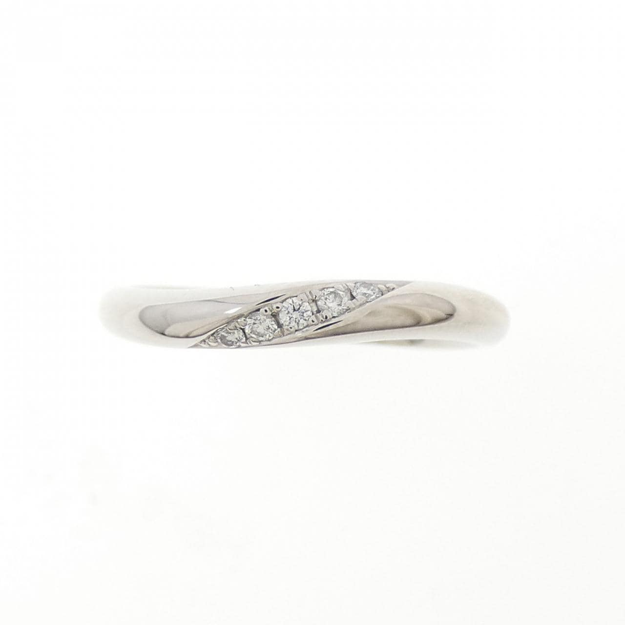 ニワカ ダイヤモンド ピンキー リング