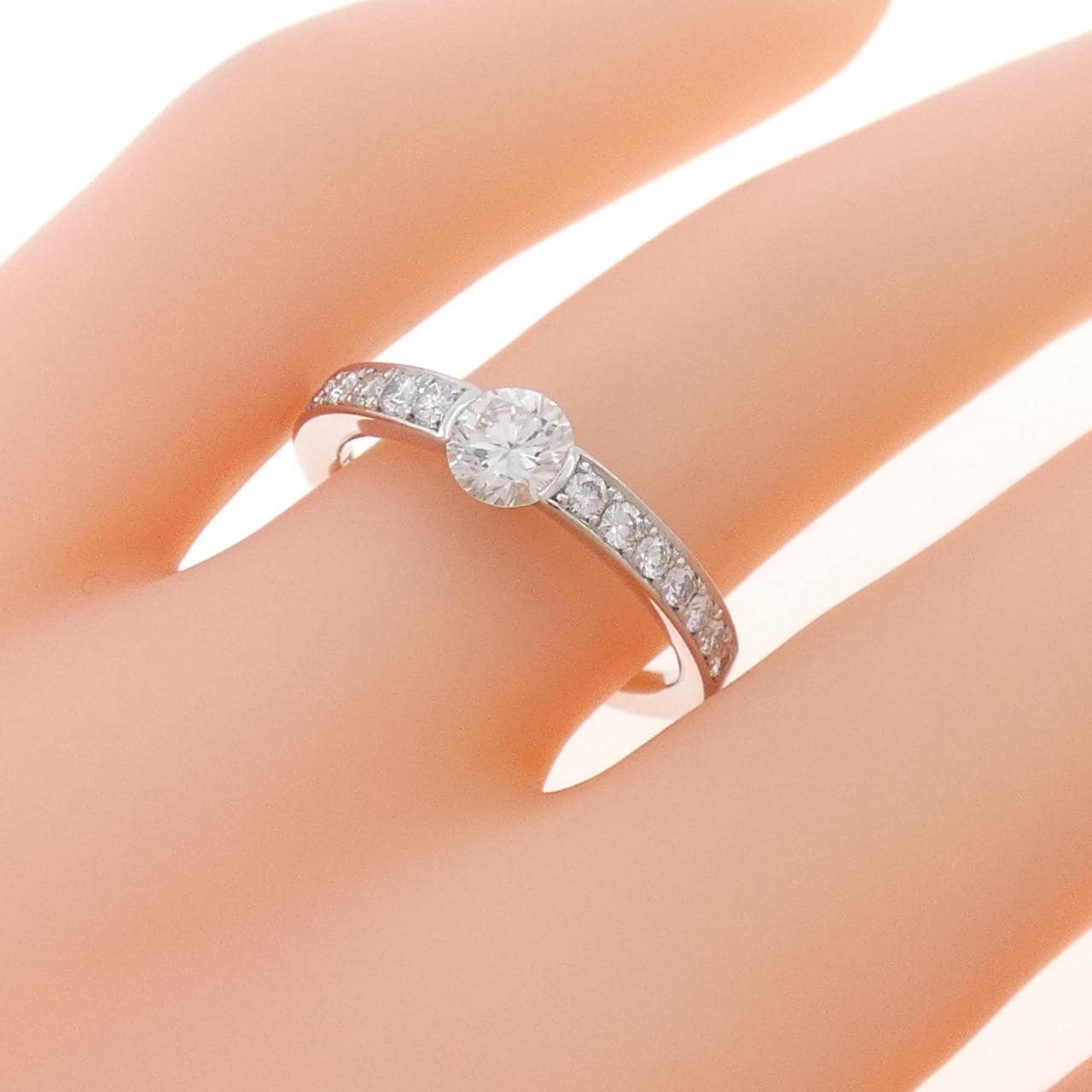 PT900 ダイヤモンド リング 0.39CT