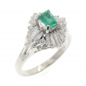 PT900 エメラルド リング 0.23CT