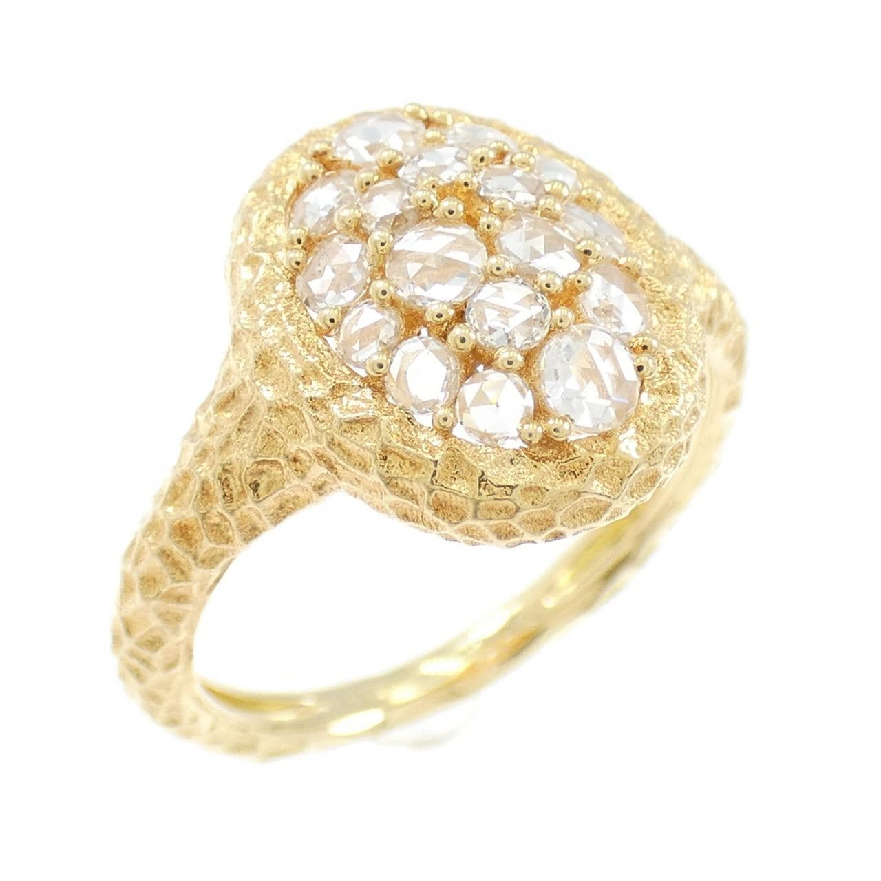 K18YG ダイヤモンド リング 0.40CT