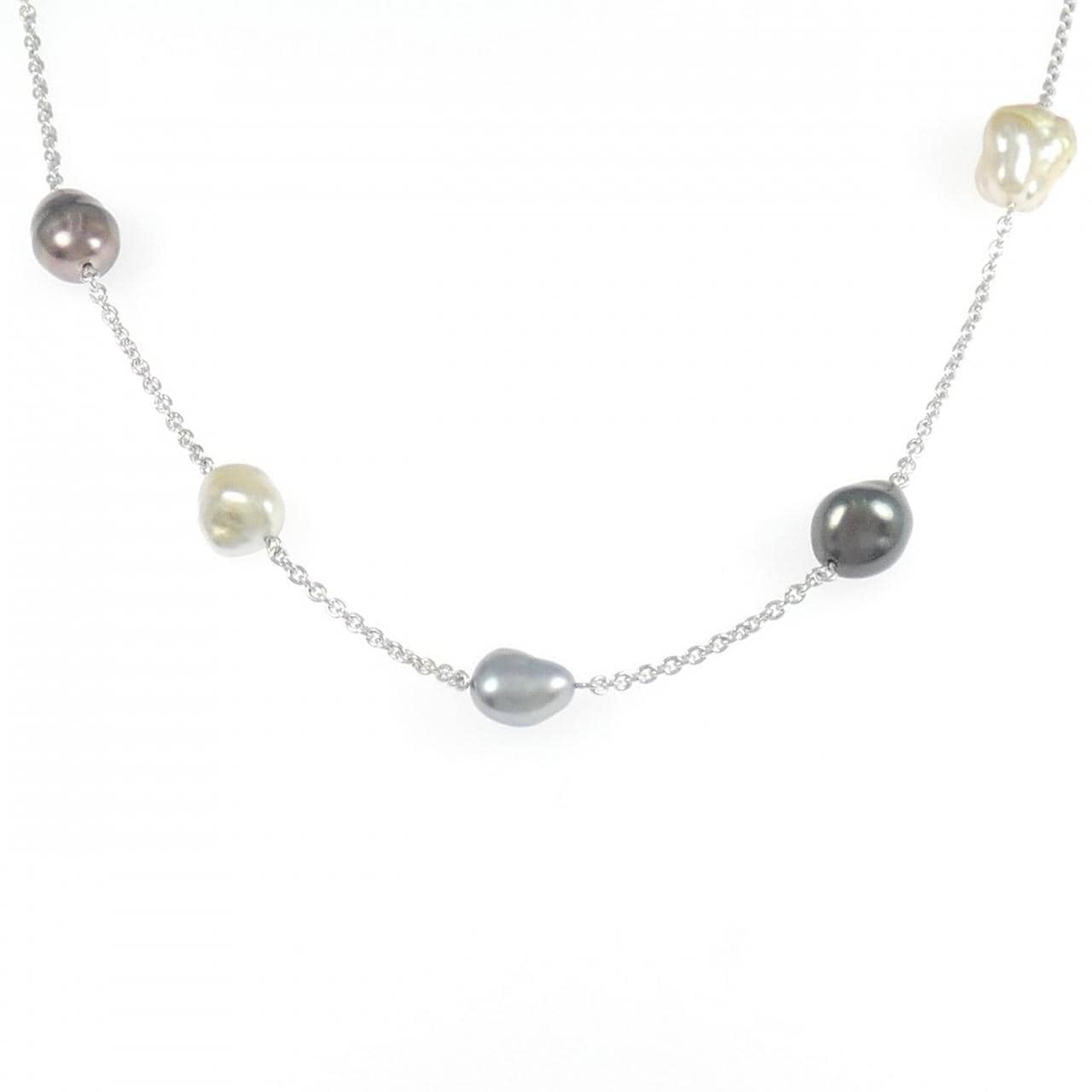 ミキモト 白蝶パール ネックレス