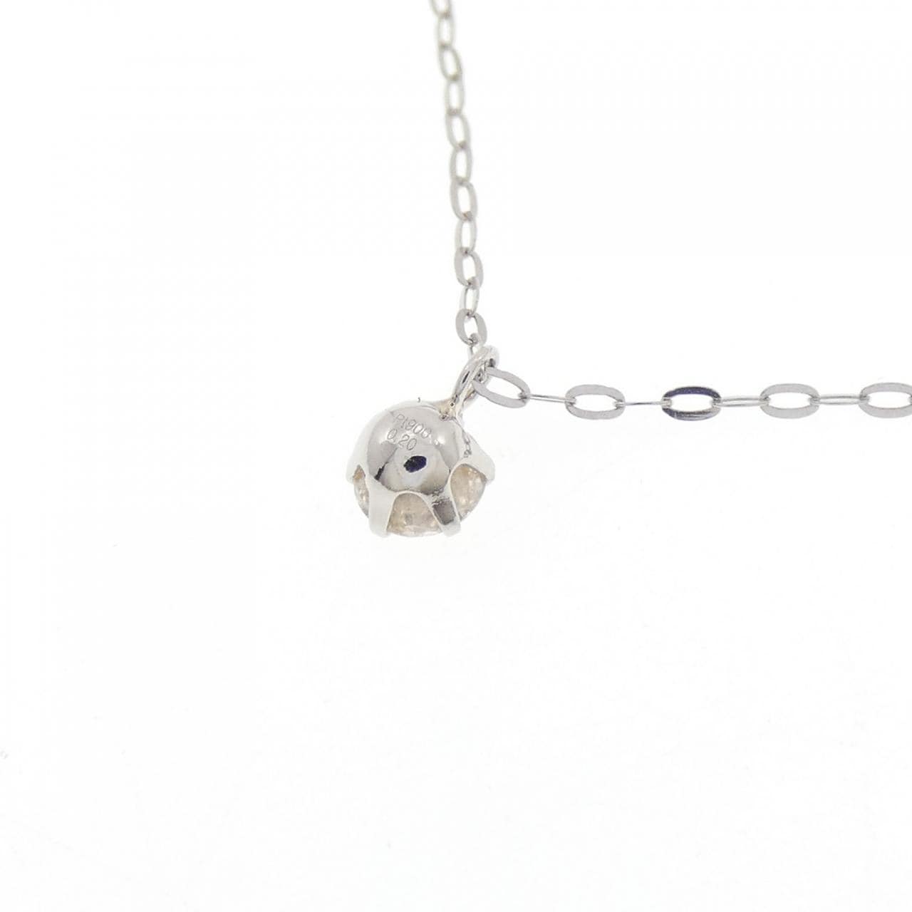 PT900/PT850单钻鑽石項鍊 0.20 克拉