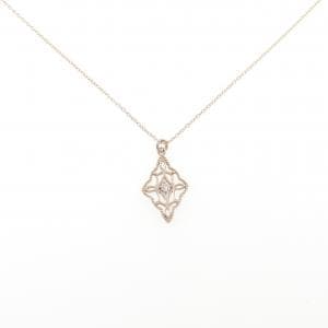 K10PG ダイヤモンド ネックレス 0.03CT