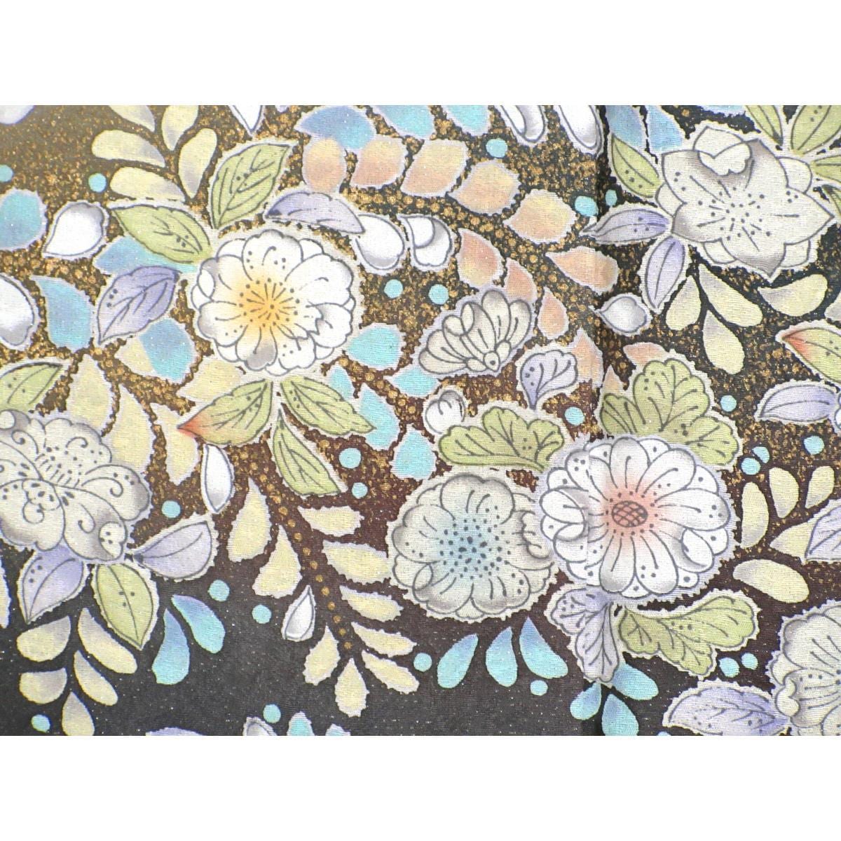 【新品】訪問着　友禅金彩加工