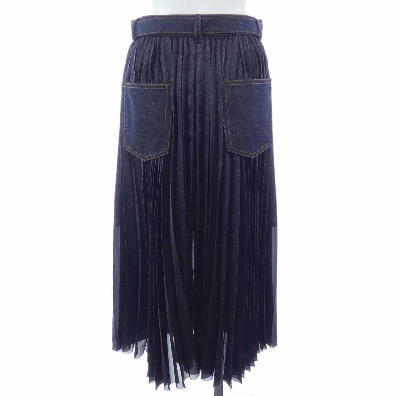 サカイ SACAI DENIM MIX 25-07829 スカート