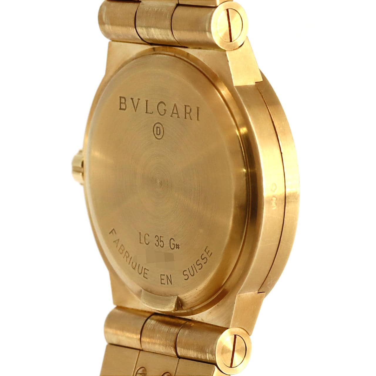 ブルガリ ディアゴノ　YG LC35G YG 自動巻