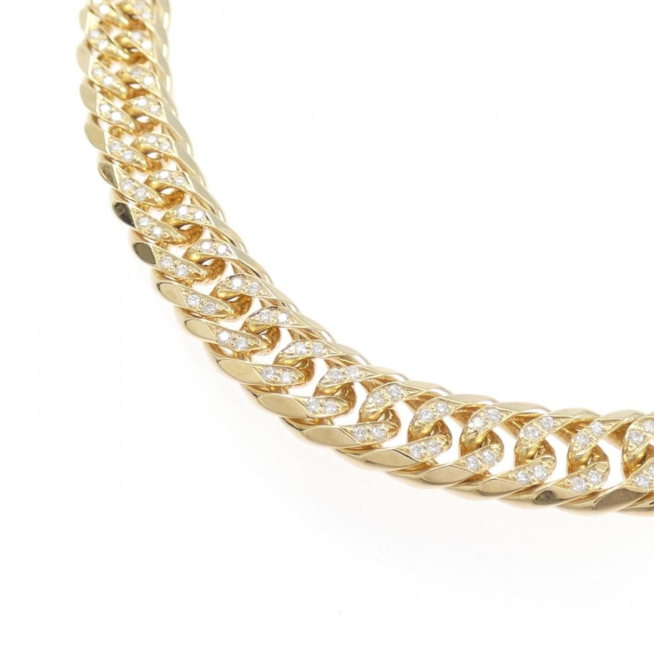 K18YG ダイヤモンド キヘイ ネックレス 1.45CT 50cm