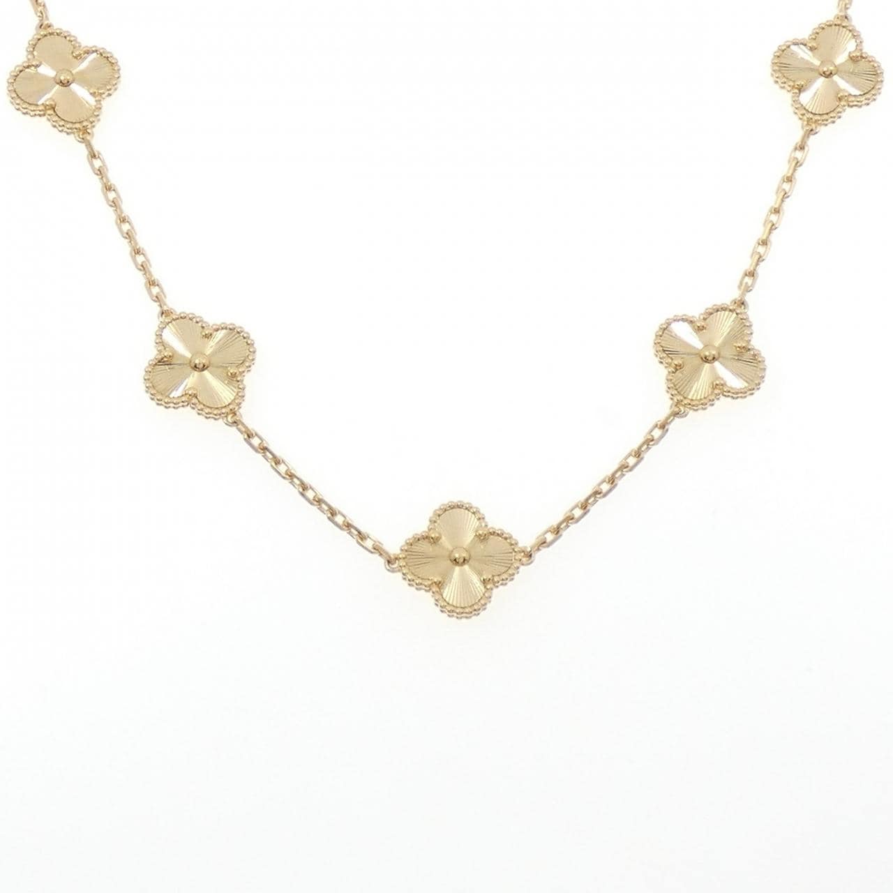 ヴァンクリーフ&アーペル ヴィンテージアルハンブラ 10モチーフ ネックレス