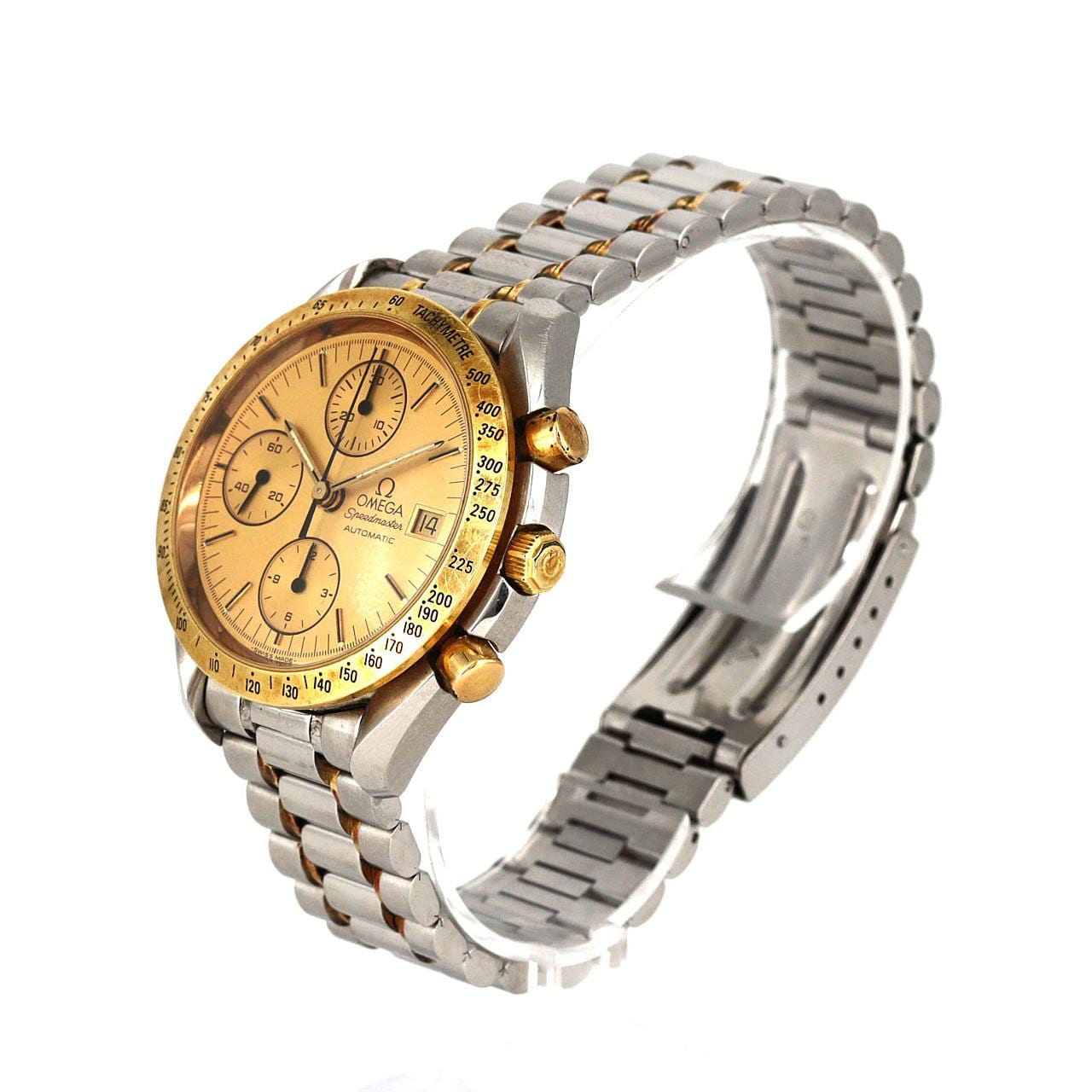 【ノーメンテナンス還元価格】オメガ スピードマスターデイト コンビ 3311.10 SSxYG 自動巻