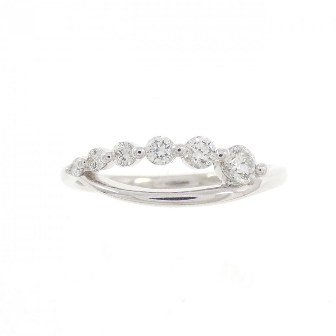 K18WG ダイヤモンド リング 0.30CT