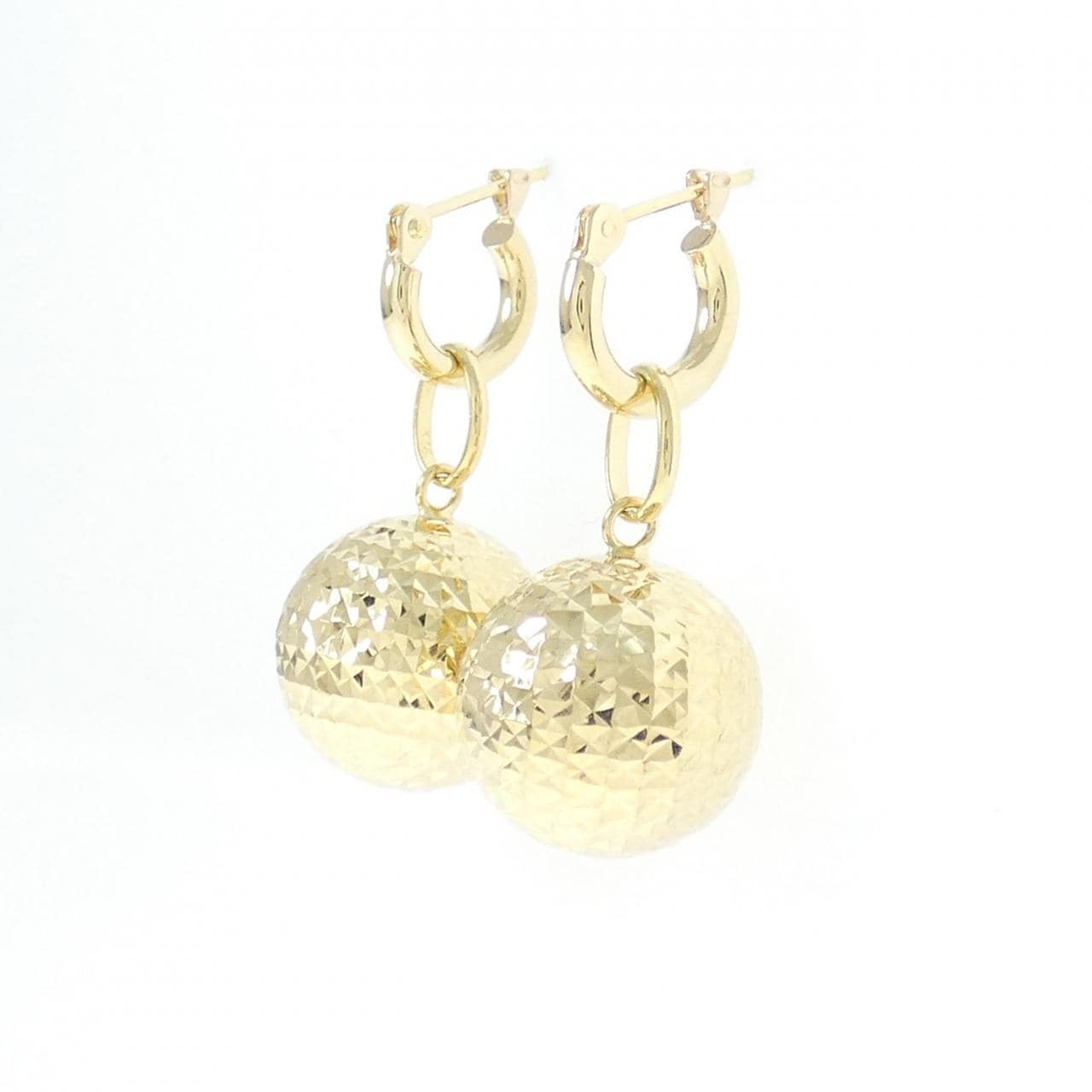 K18YG 2WAY earrings