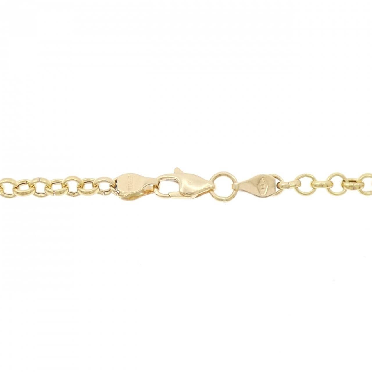 750 Three-color necklace