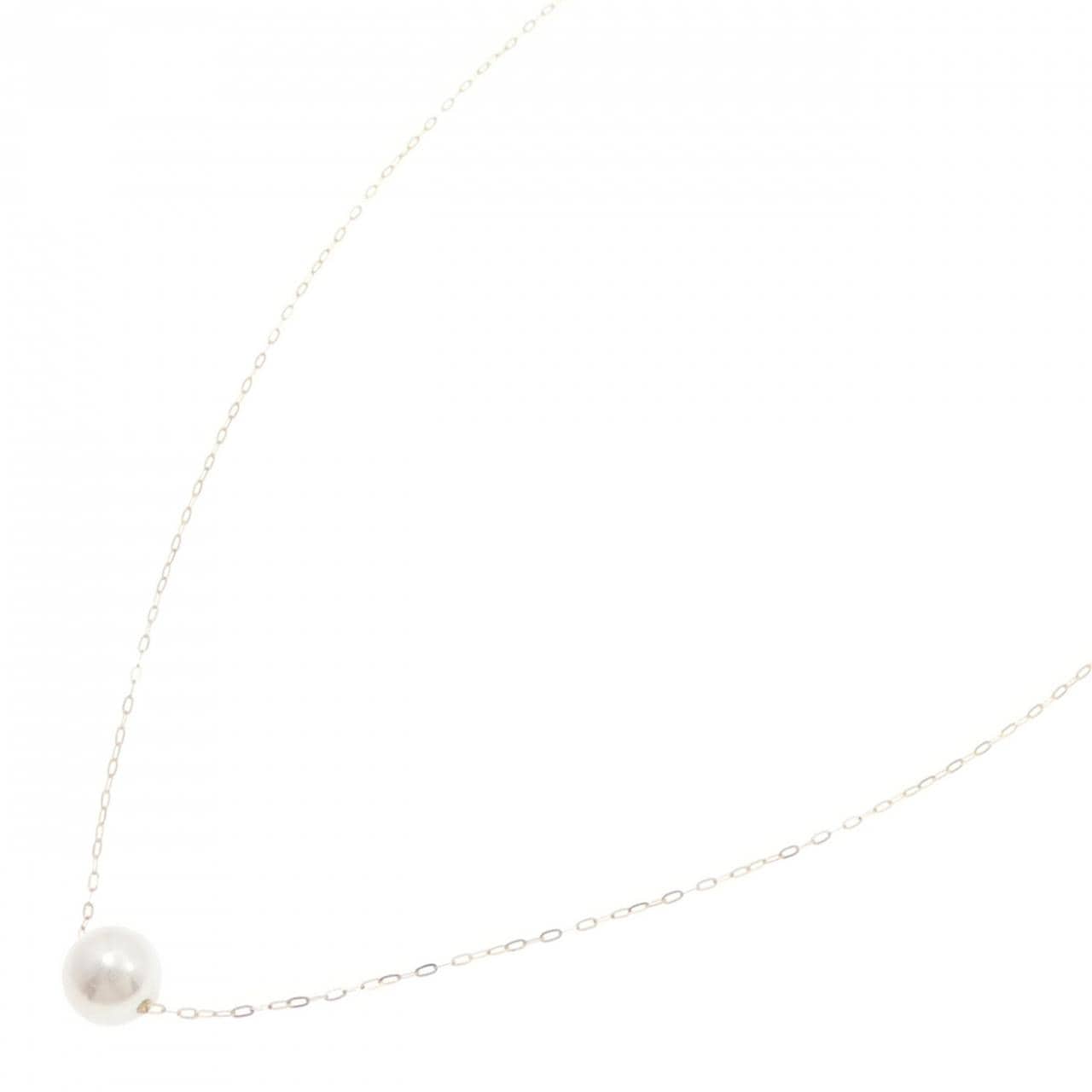 K18YG アコヤパール ネックレス 7.7mm