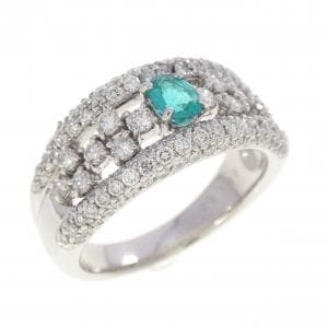 PT900 パライバトルマリン リング 0.26CT