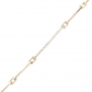 K18PG ダイヤモンド ブレスレット 0.30CT