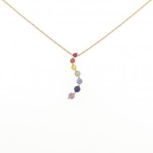 K18YG サファイヤ ネックレス 0.46CT