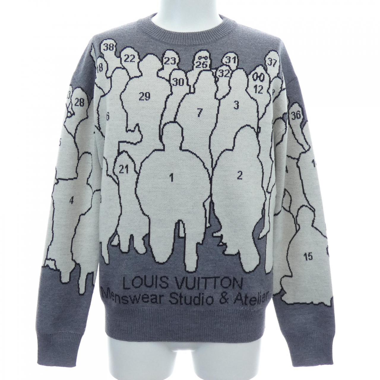 Louis LOUIS VUITTON HIN14WTBL knit