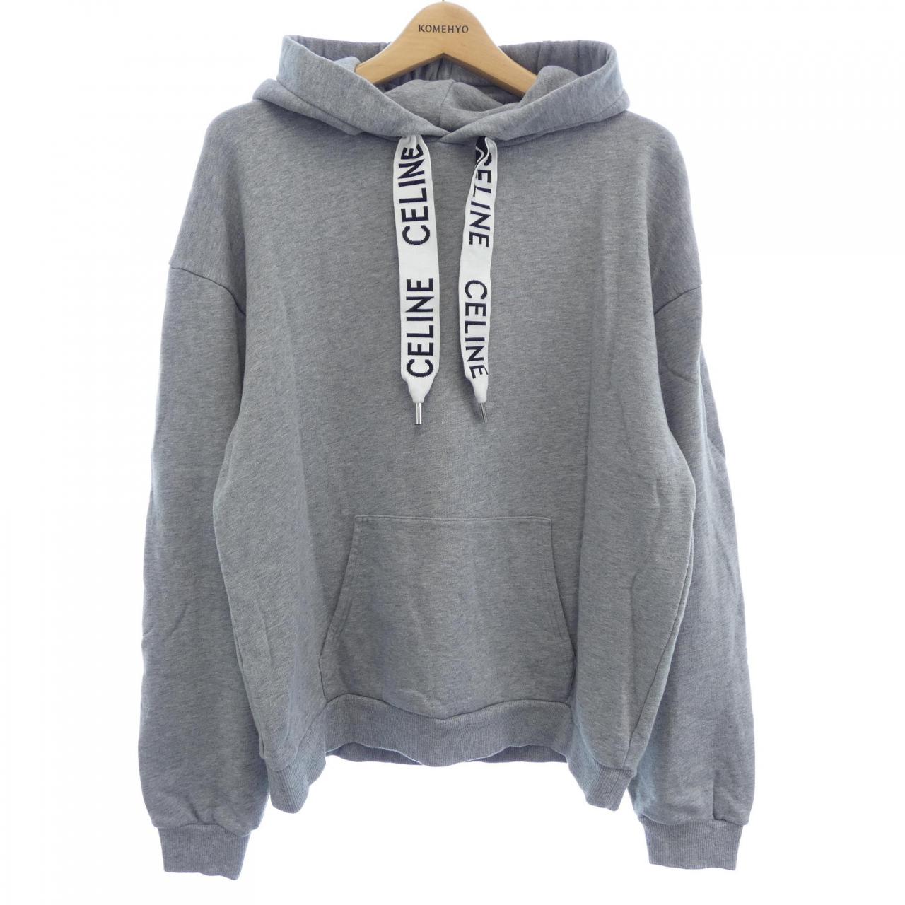 セリーヌ CELINE フード付きルーズスウェットシャツ 2Y468670Q パーカー