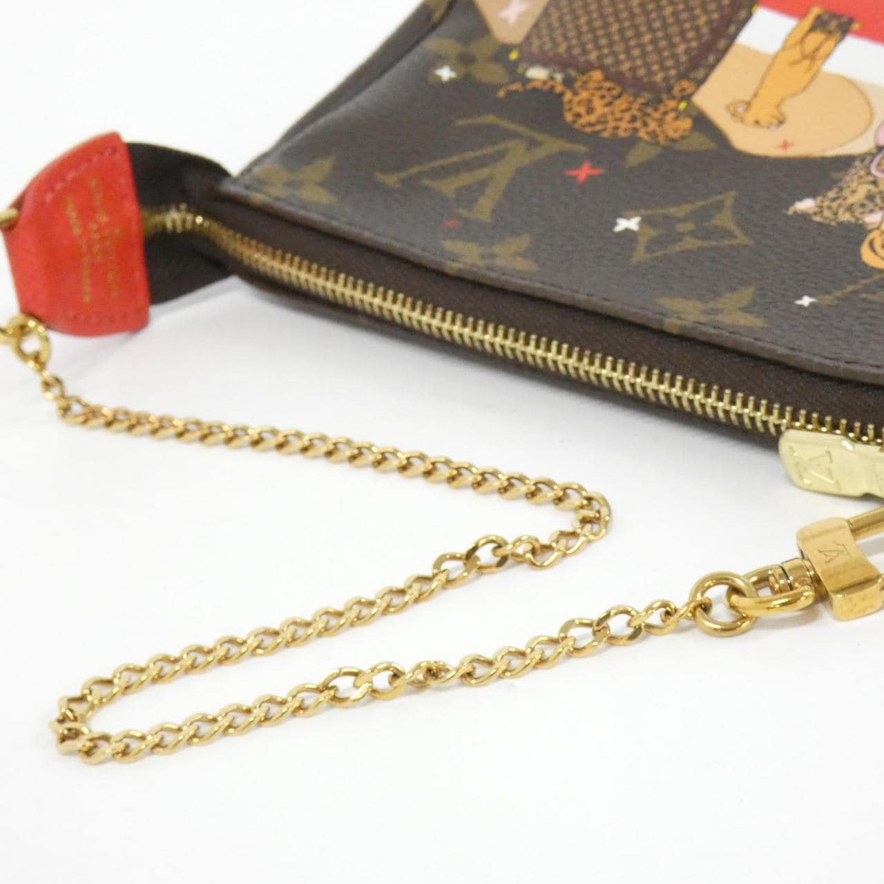 ルイヴィトン モノグラム(ホリデイ) ミニ ポシェット アクセソワール M63830 アクセサリーポーチ