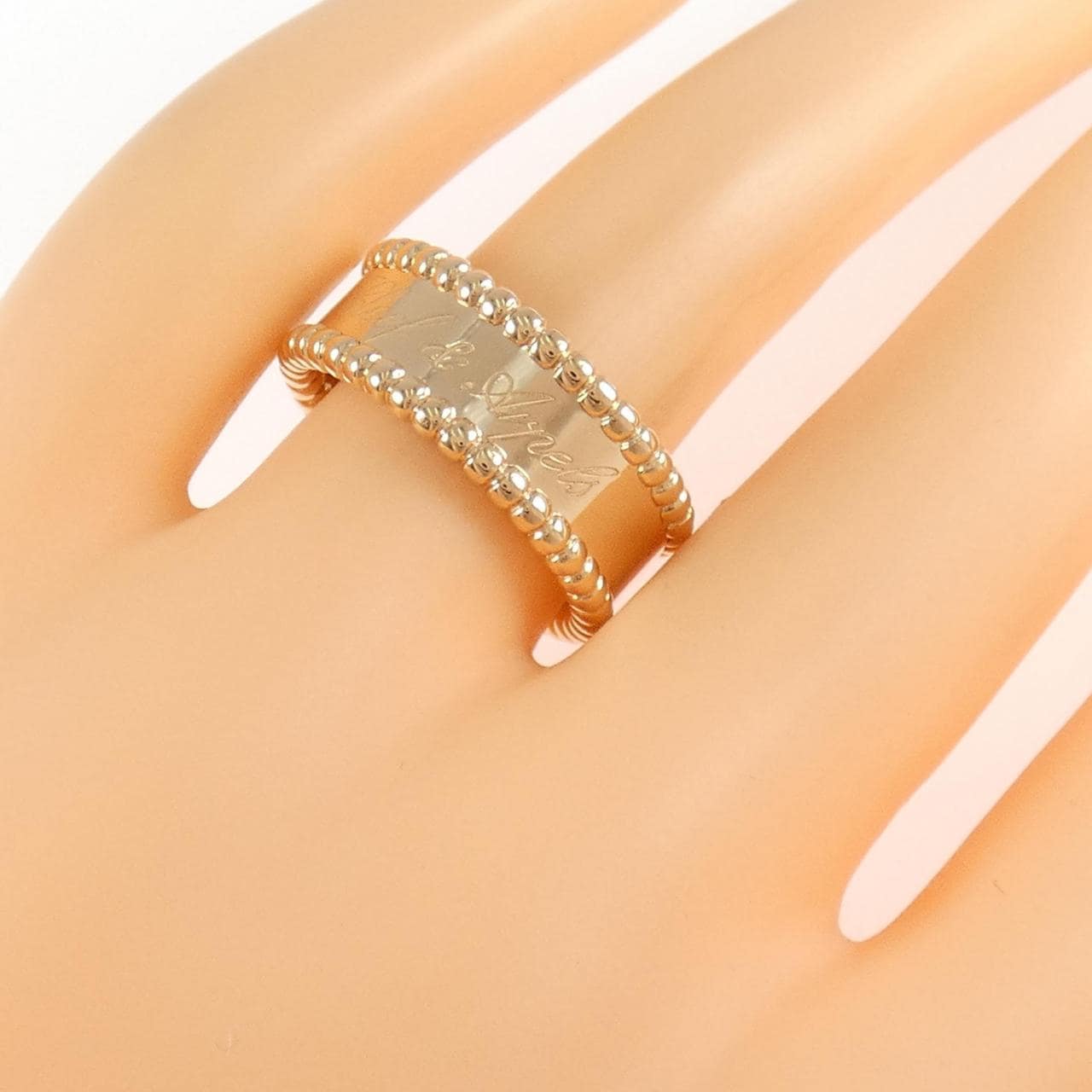 ヴァンクリーフ&アーペル ペルレ シニアチュール リング