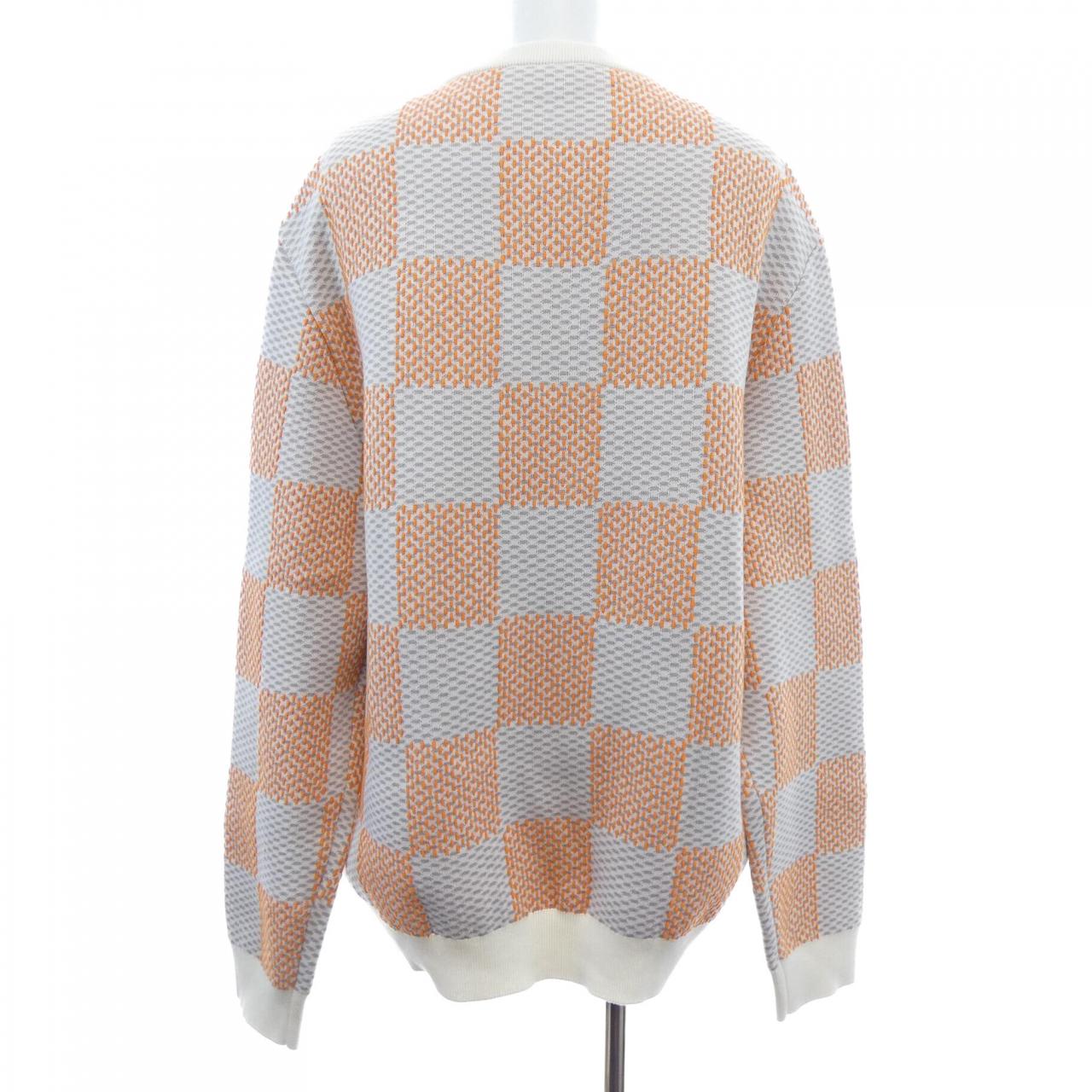 ルイヴィトン LOUIS VUITTON ダミエジャガードコットンプルオーバー HQN81WZ34 ニット