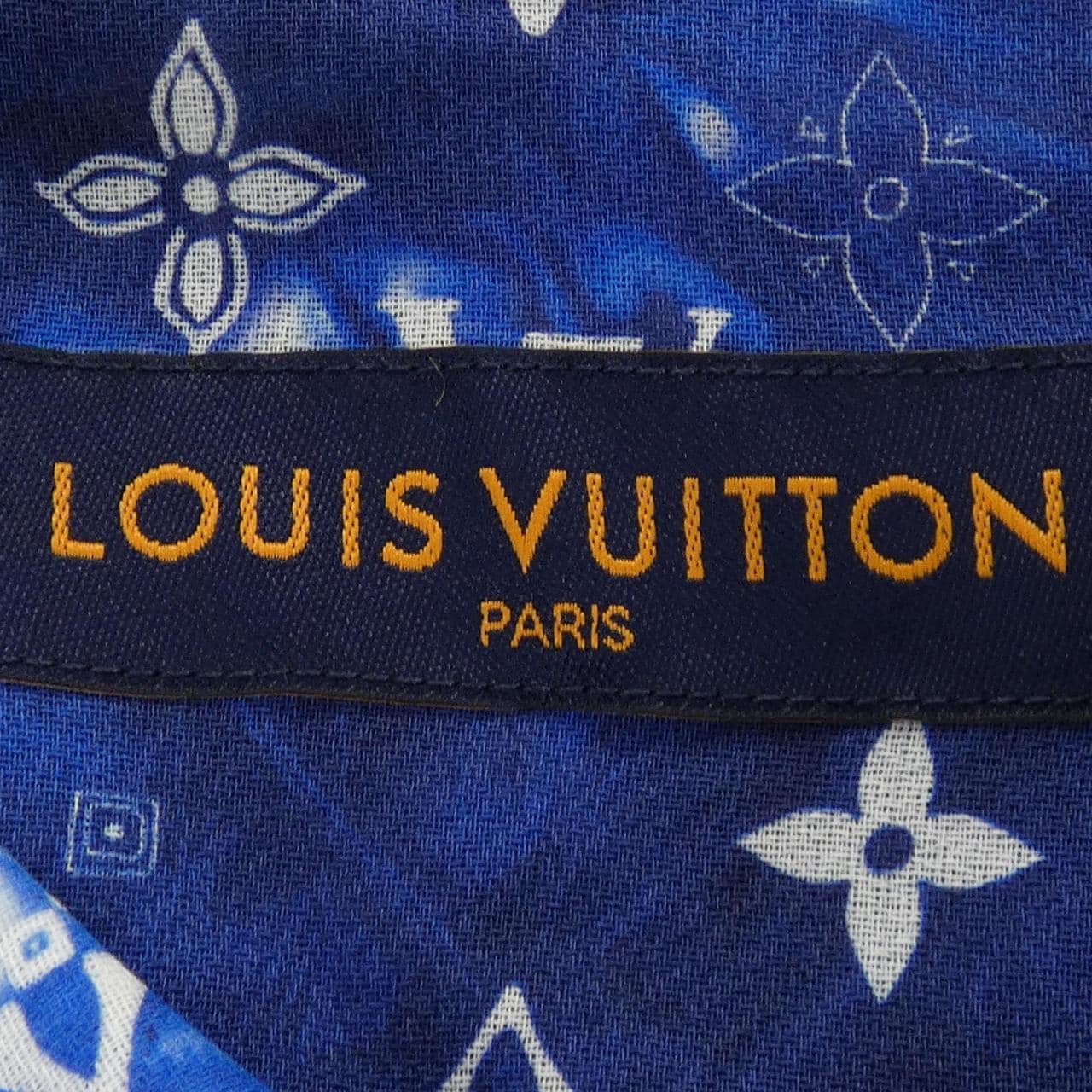 ルイヴィトン LOUIS VUITTON モノグラムバンダナフックディテールロングスリーブシャツ HNS08WN08 シャツ