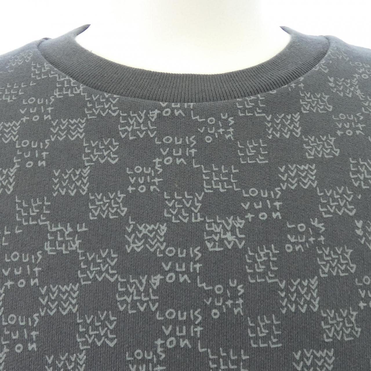 ルイヴィトン LOUIS VUITTON ダミエスプレッドプリンテッドスエットシャツ HNY11WIHN スウェット