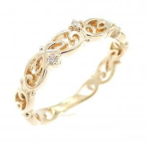 アガット ダイヤモンド リング 0.02CT
