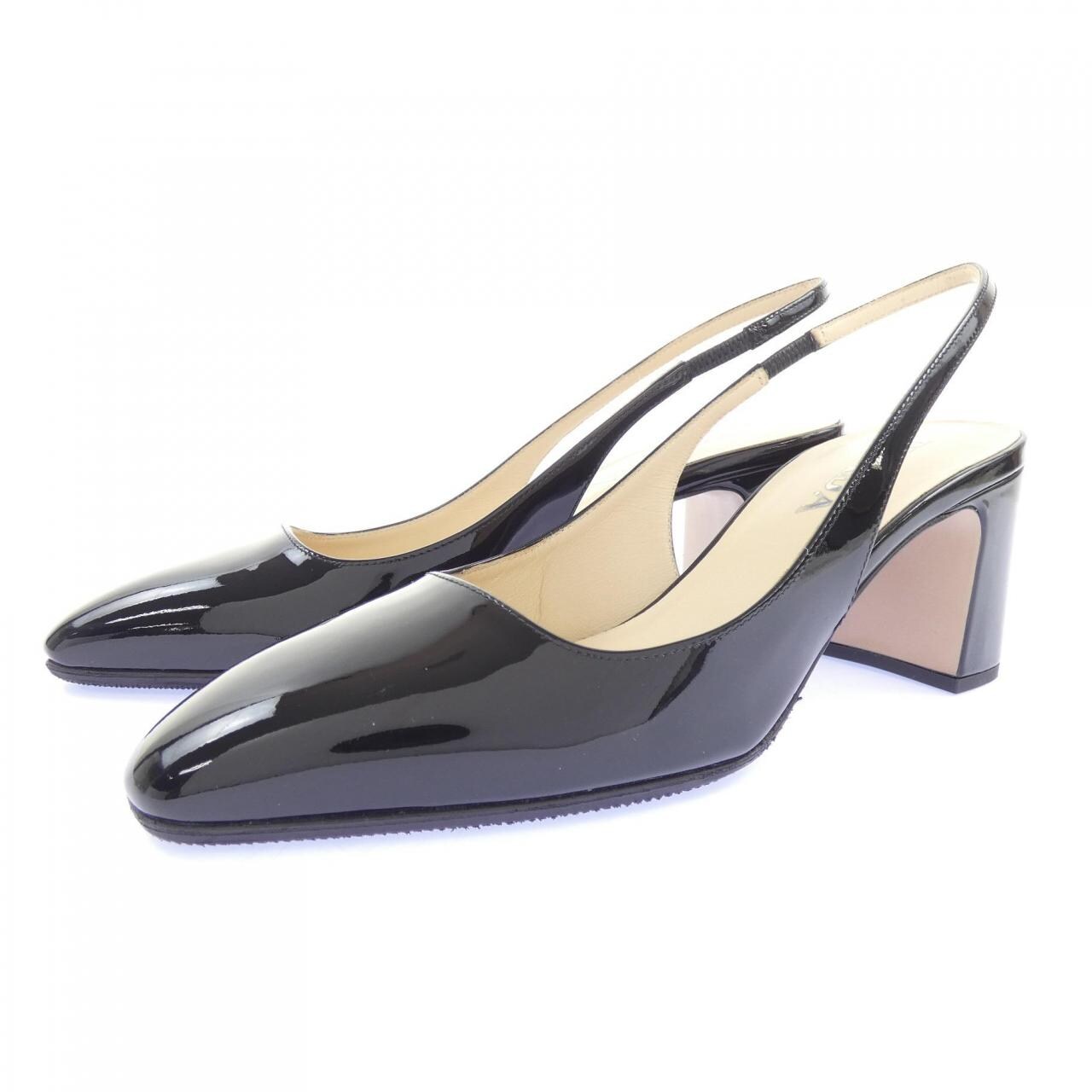 プラダ PRADA トライアングルロゴ スリングバック 1I173N パンプス