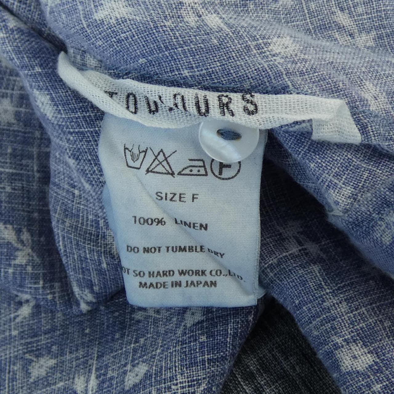 TOUJOURS トップス