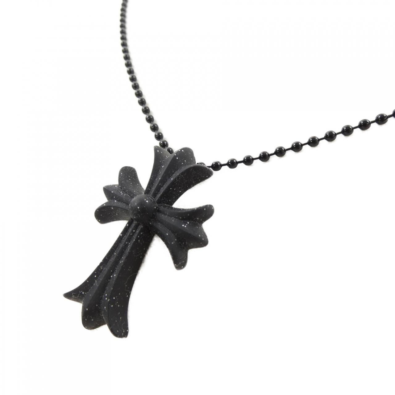 クロムハーツ CHROME HEARTS CH CRS SML PLSTC MATTE BLK GLR BALL CHAI 604175364AHXXXX445 ペンダント