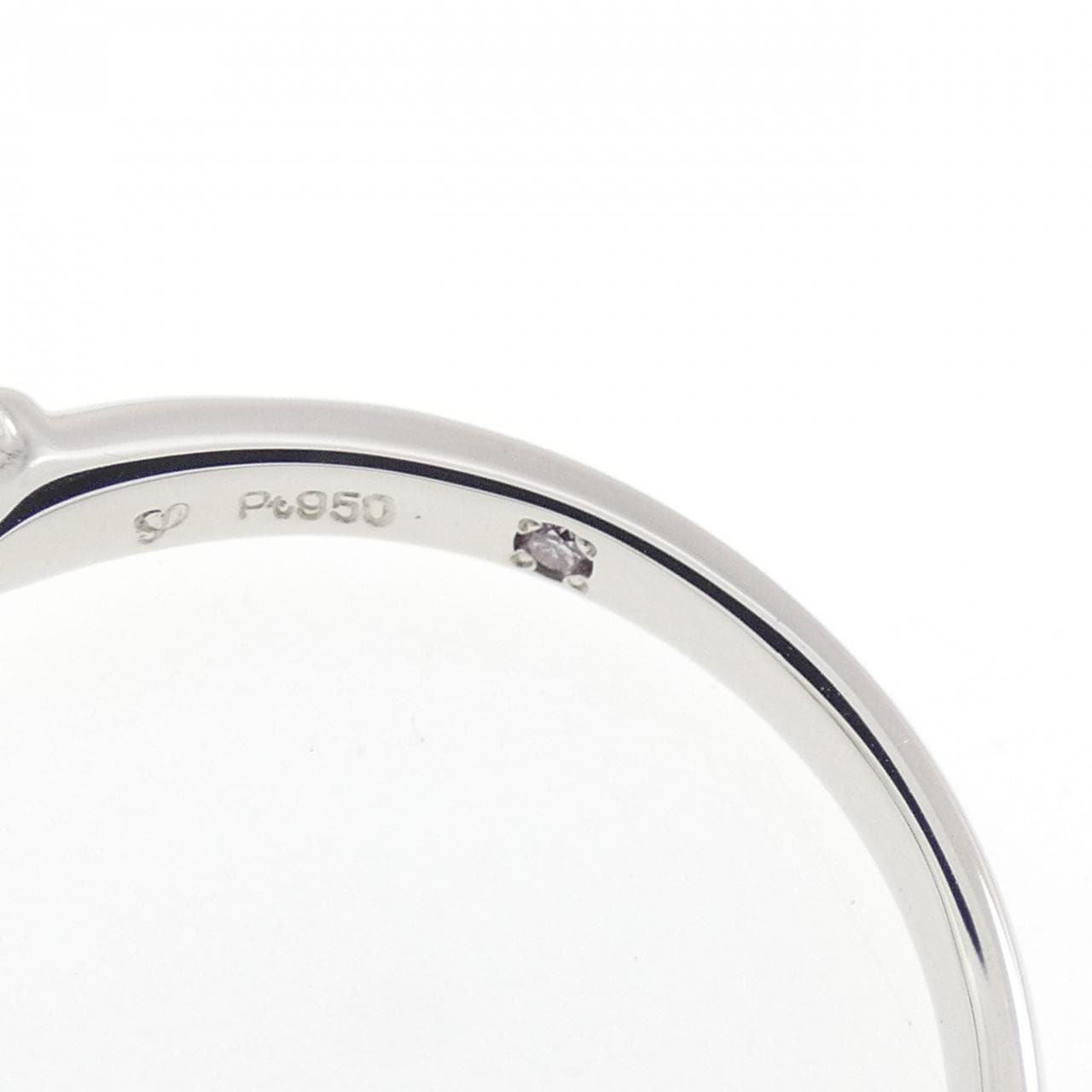 PT950 ダイヤモンド リング 0.201CT H VS1 VG