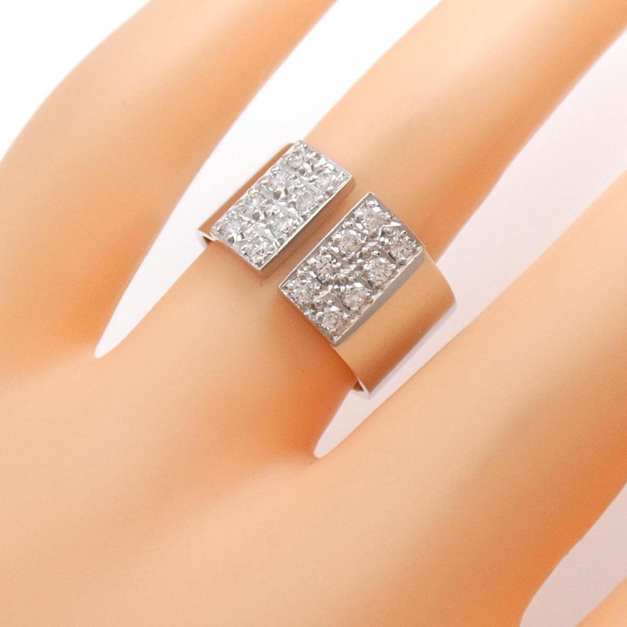 コメ兵｜PT ダイヤモンド リング 0.38CT｜ジュエリー｜リング｜【公式