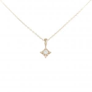 K18PG ダイヤモンド ネックレス 0.03CT