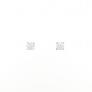 ティファニー ソリティア ピアス 0.25CT 0.25CT J IF 3EXT