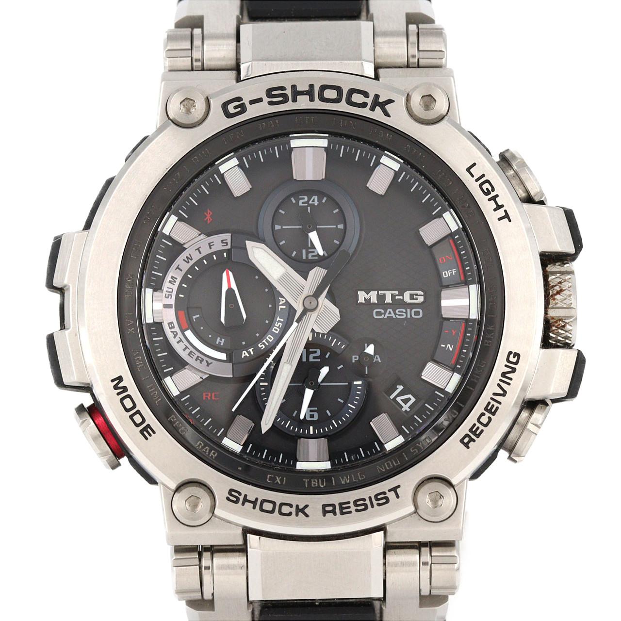 カシオ G-SHOCK･MT-G 電波時計 MTG-B1000-1AJF その他 ソーラークォーツ