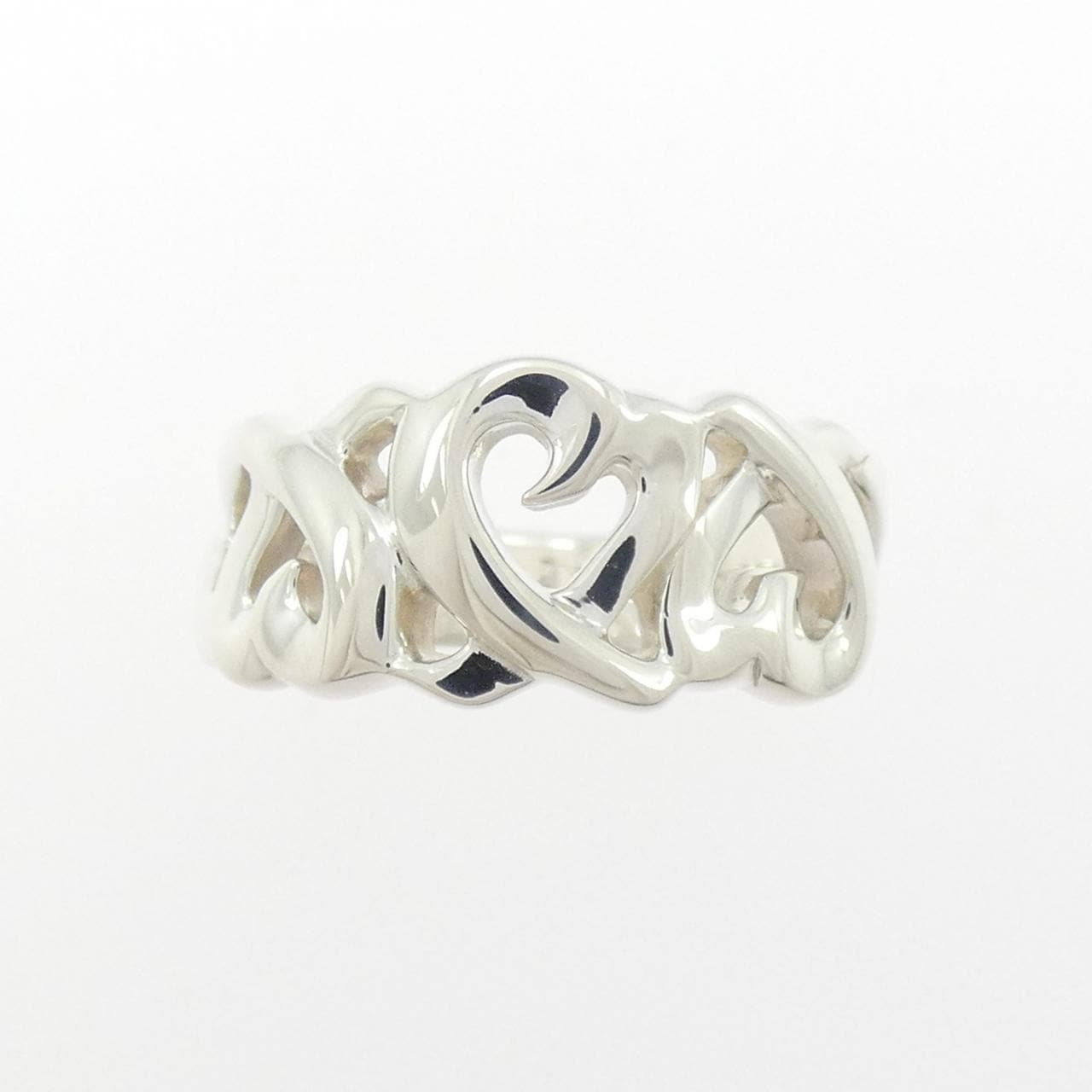 ティファニー トリプルラビングハート リング