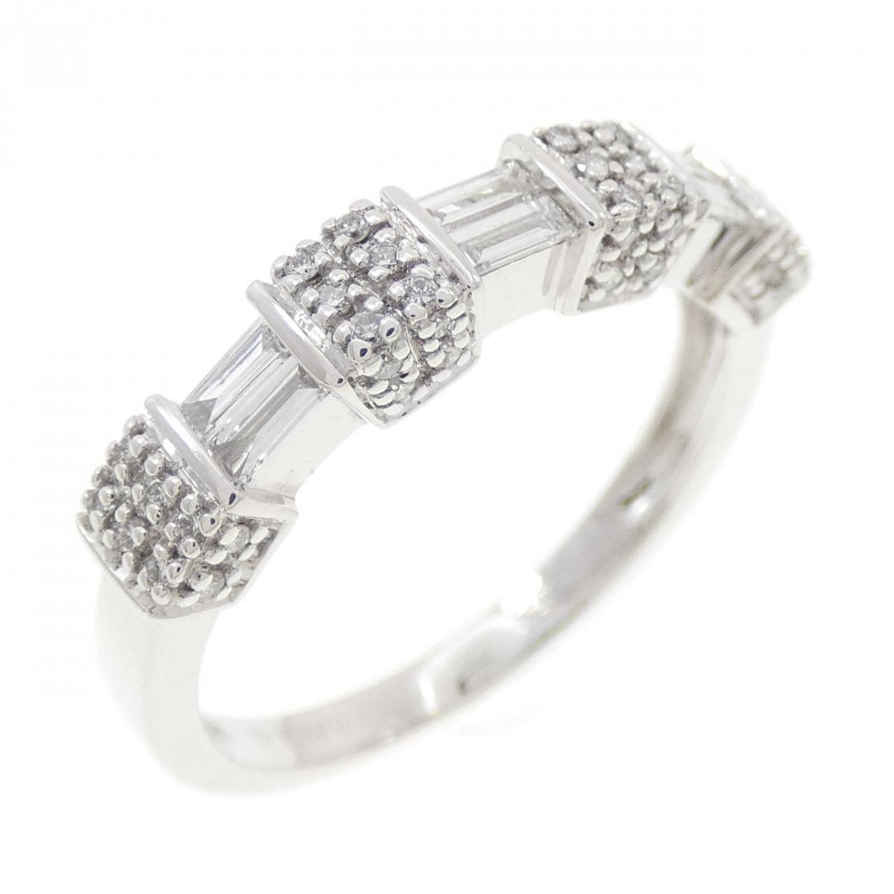 K18WG ダイヤモンド リング 0.36CT