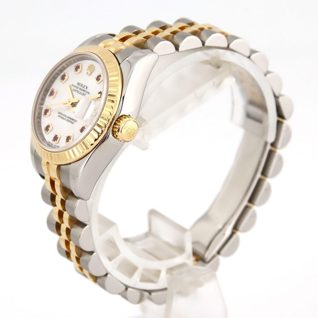 ROLEX Datejust 179173NGR SSxYG Automatic Z number