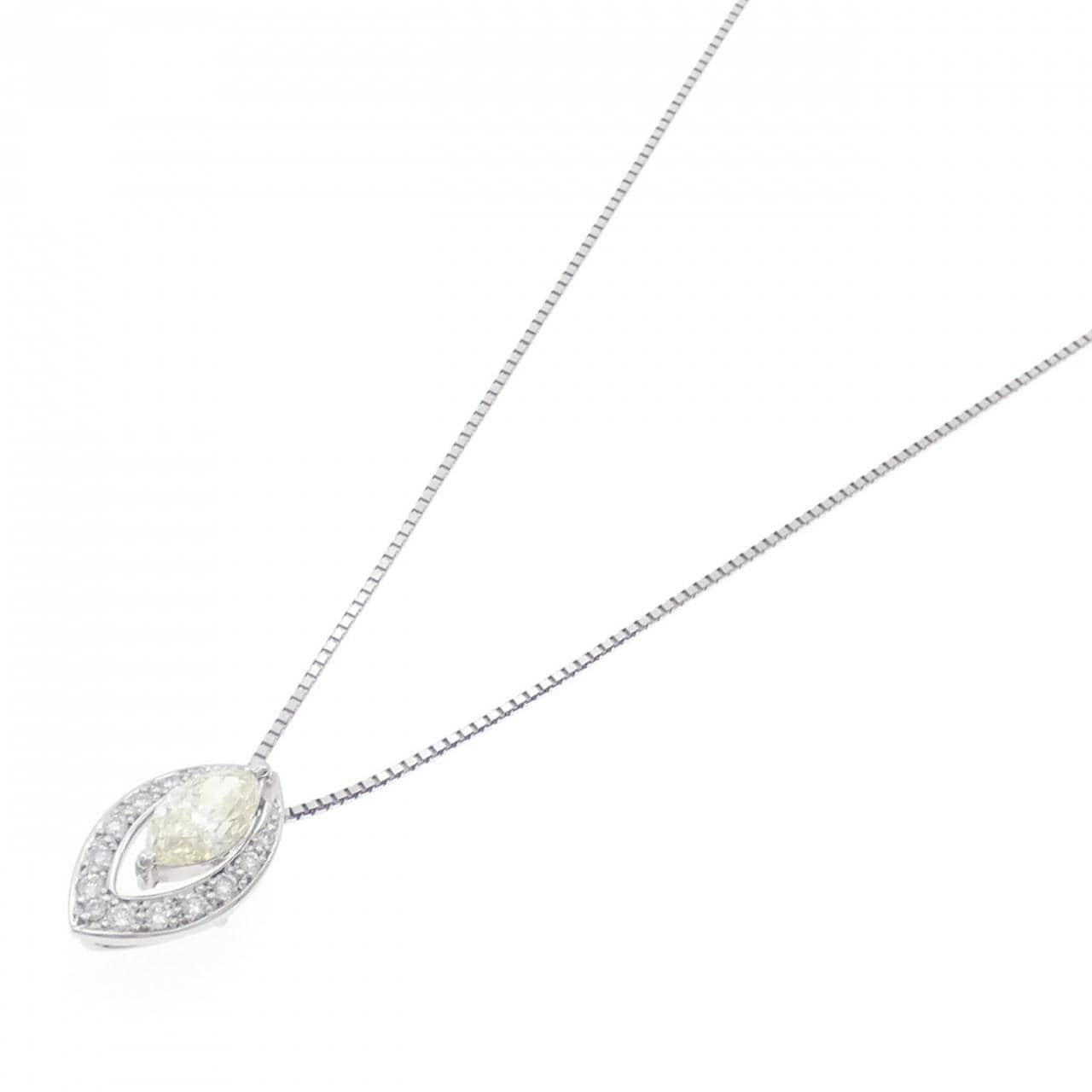 PT ダイヤモンド ネックレス 1.180CT