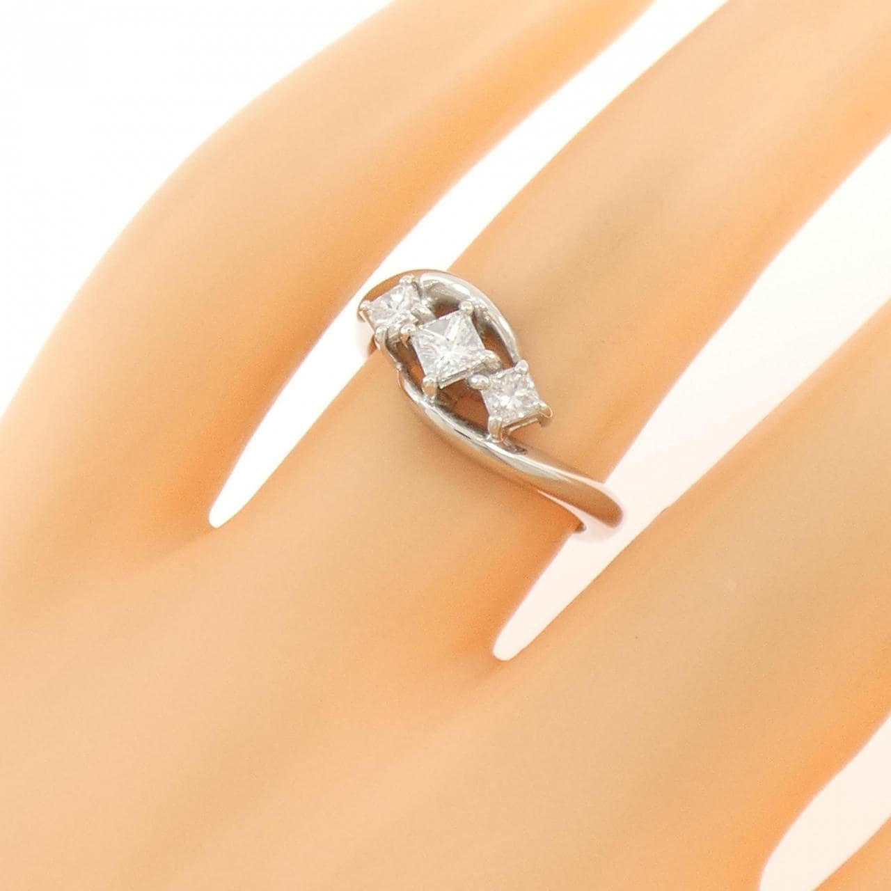 PT900 ダイヤモンド リング 0.51CT