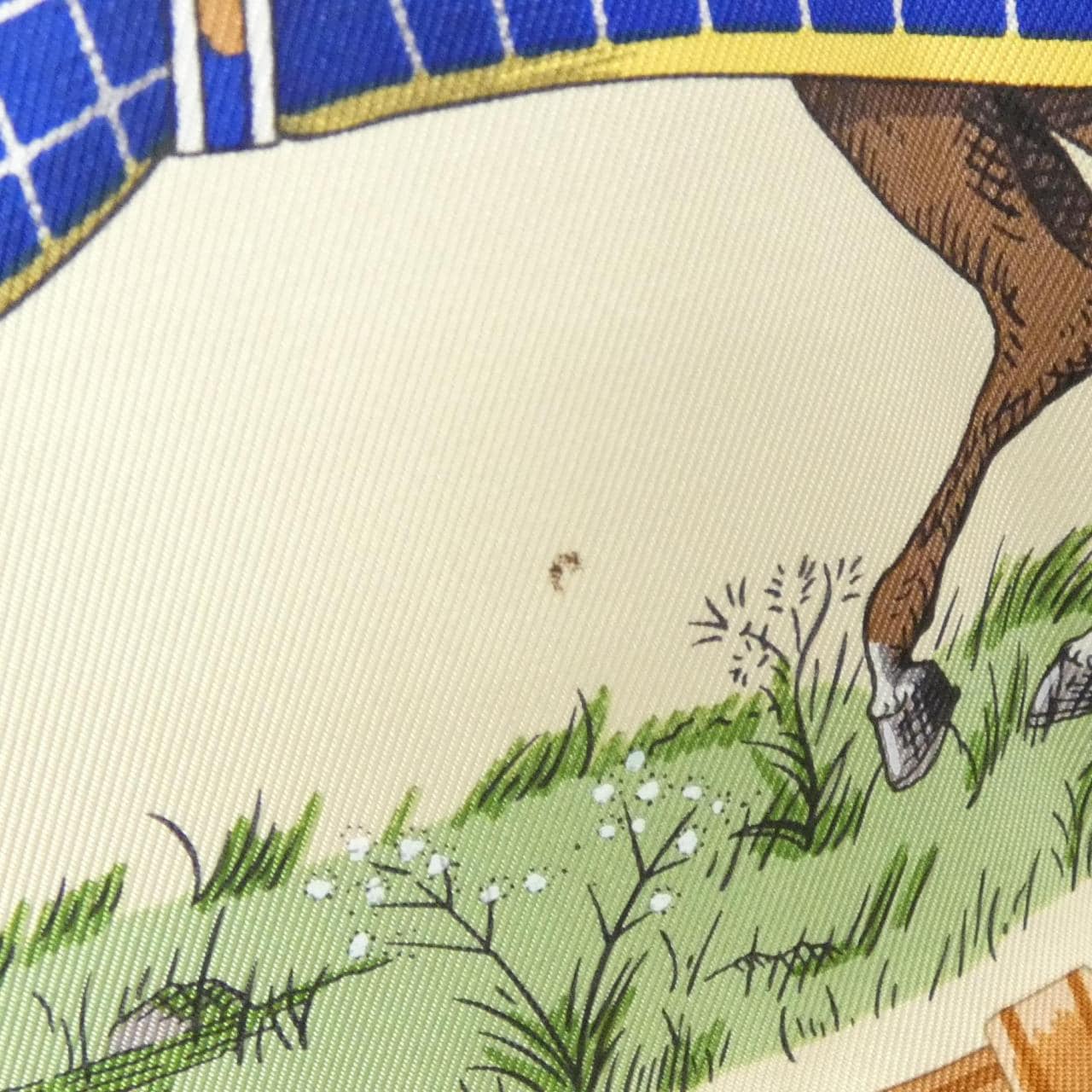 エルメス COUVERTURES ET TENUES DE JOUR カレ 001356S スカーフ