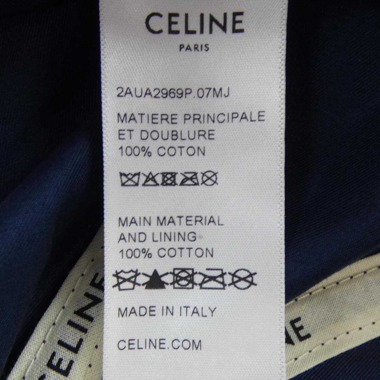 セリーヌ CELINE イニシャルベースボール 2AUA2969P キャップ