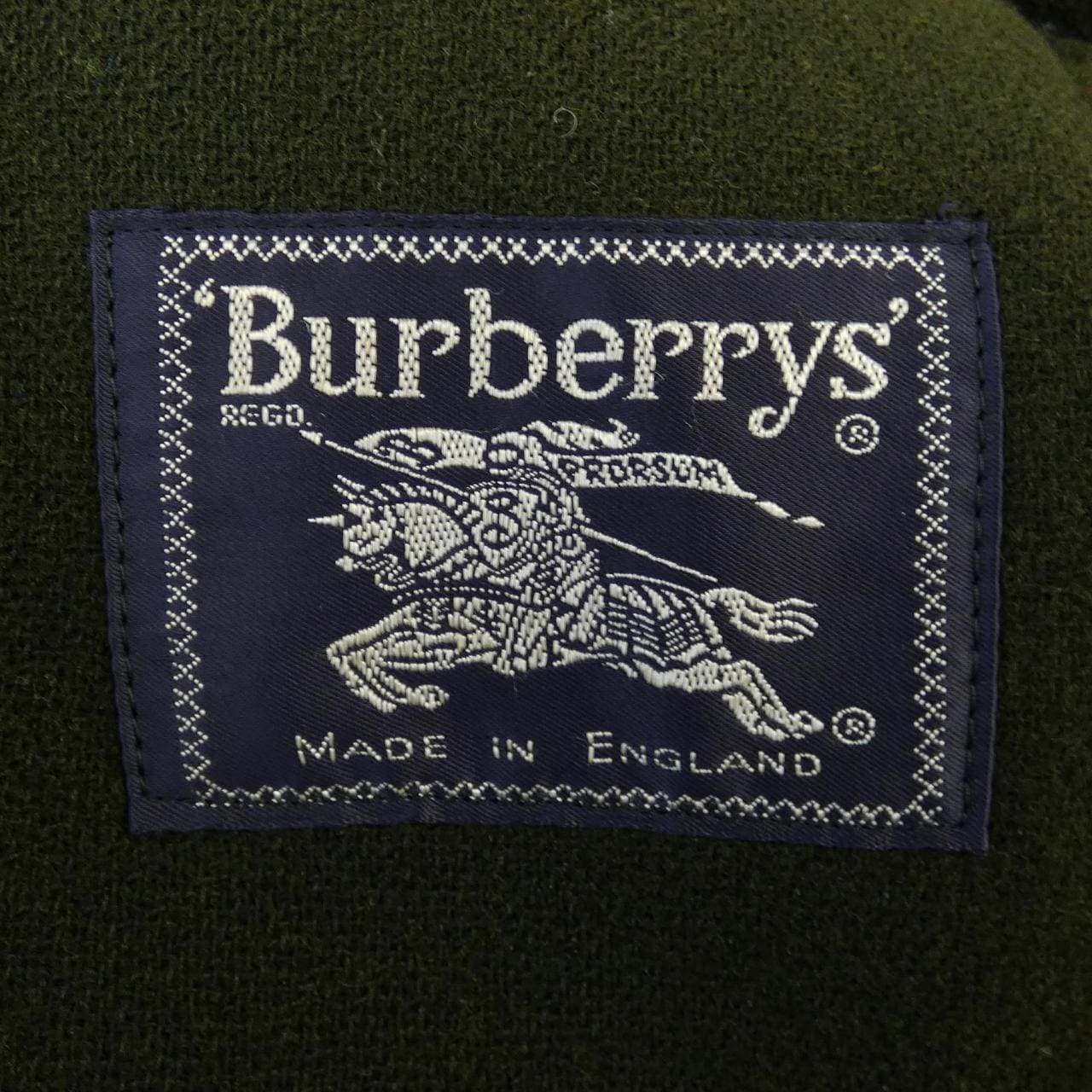 [vintage] BURBERRY粗呢大衣