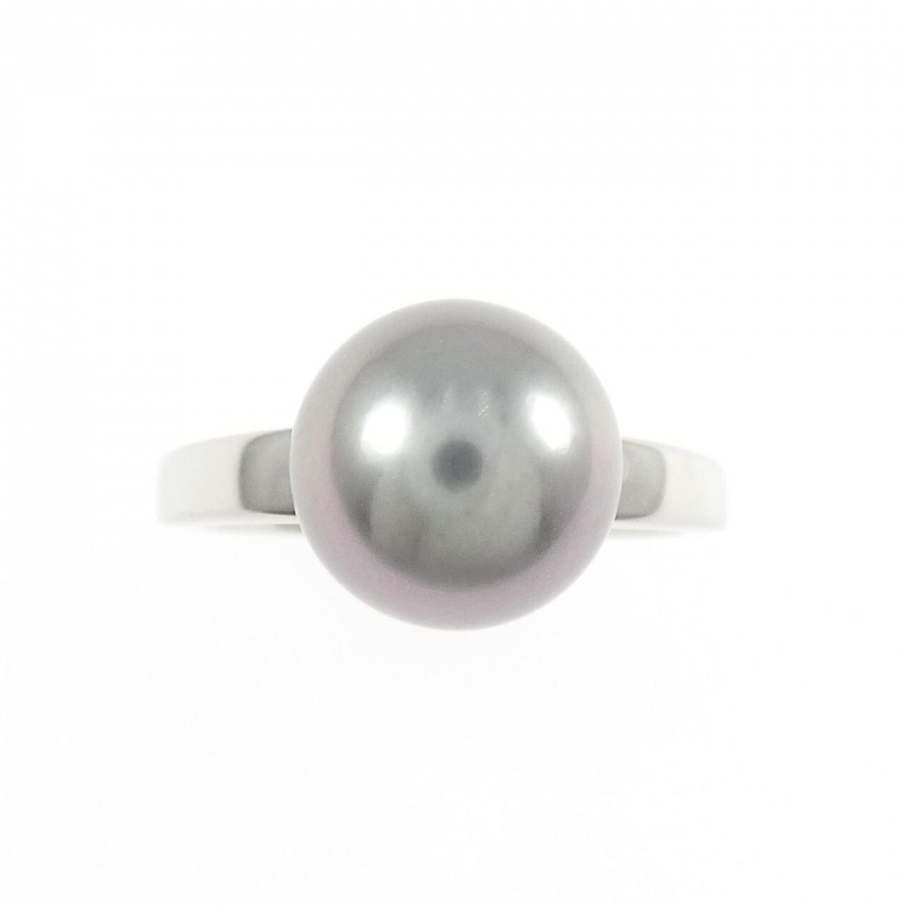 PT9999 黒蝶パール リング 10.0mm